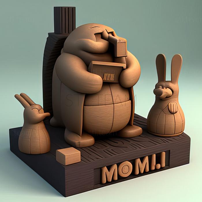 3D model Sam Max Episode 3 The Mole the Mob and the Meatball ga (STL)